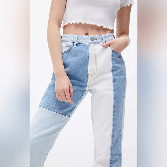 PacSun Eco Hopper Patch Mom Jeans Size 24 - Picture 5 of 11